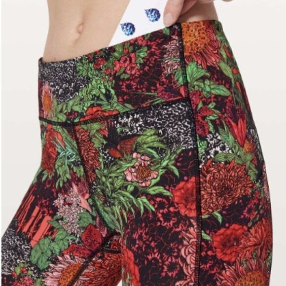 Lululemon Speed Up Tight *Full-On Luxtreme 28" Zen Garden Multi Leggings size 4 - Picture 4 of 16